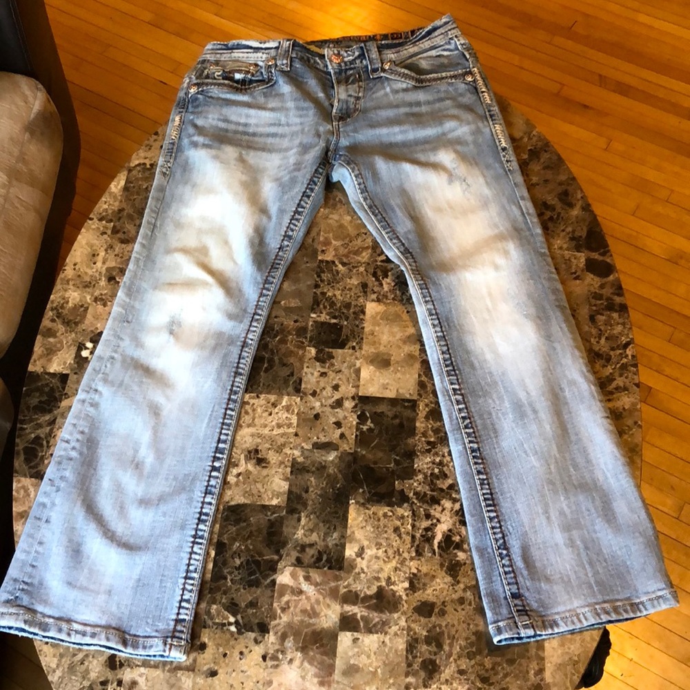 Rock Revival Men’s Jeans 33” X 32”